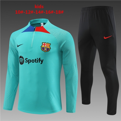 Children's 23-24 Barcelona Hulan [Player Edition] Kids+Adult, Training Clothes