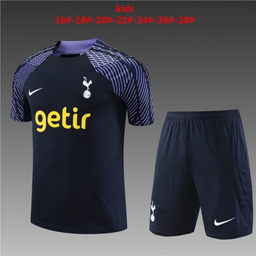 23-24 Tottenham Royal Blue Kids+Adult Set, Training Suit