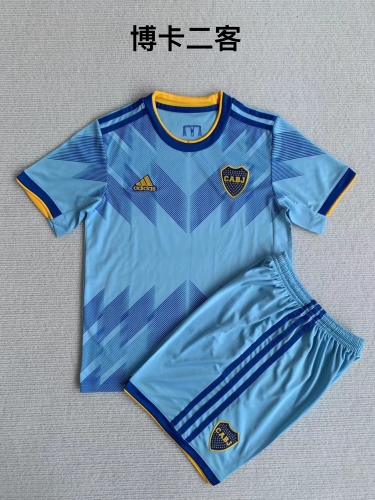 23-24 Boca 2 away kids+adult set+socks