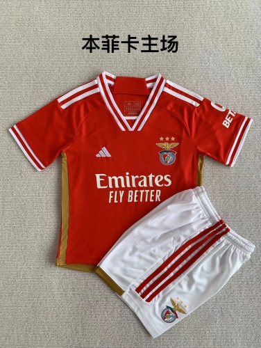 23-24 Benfica Home Kids+Adult Set