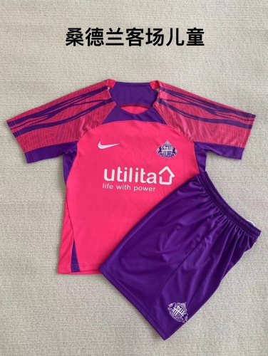 23-24 Sunderland Away Kids+Adult Set