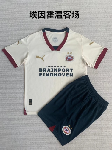 23-24 Eindhoven away kit+adult set