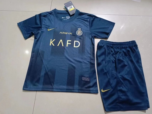 23-24 Al-Nassr FC away kits+adult suit