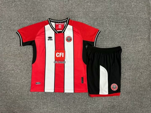 23-24 Sheffield United Home Kids+Socks