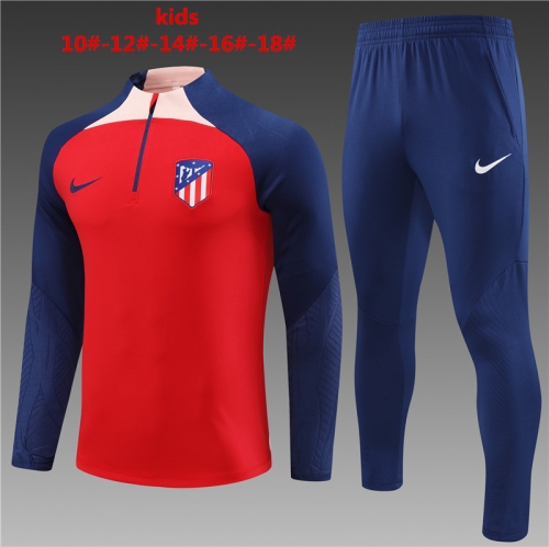 23-24 Atletico Madrid Red Kids+Adult Training Shirt