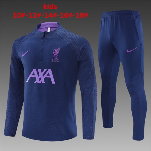 23-24 Liverpool Royal Blue [Player Edition] Kids+Adult Set