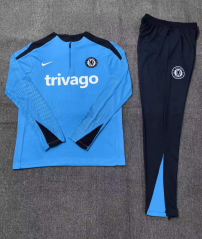 24-25 Chelsea Light Blue [Player Edition] Kids+Adult Training Clothes