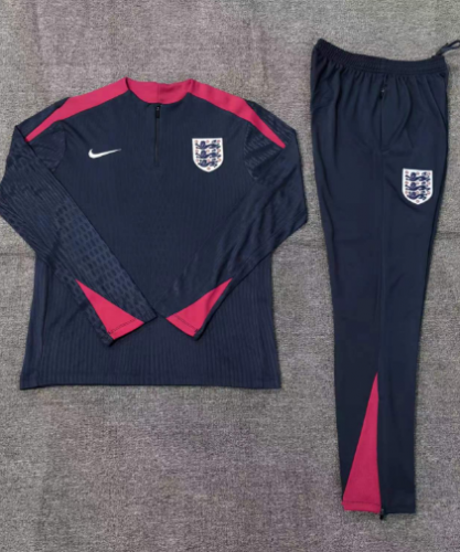 24-25 England Royal Blue [Player Edition] Kids+Adult Training Clothes