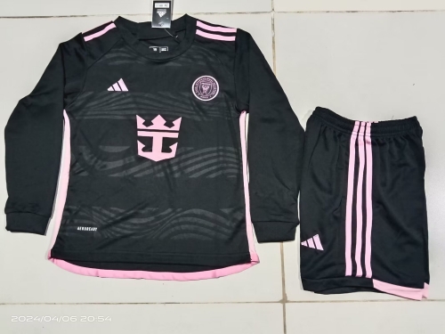 24-25 Miami International away long sleeved kids