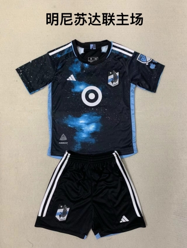 24-25 Minnesota United Home Kids+Adult Set