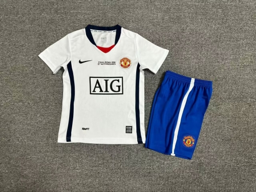 08-09 Manchester United away kids