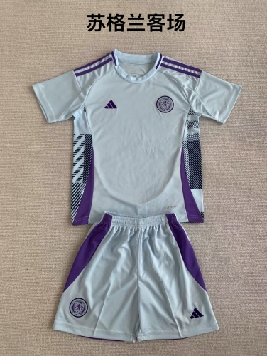 24-25 Scotland away kids+adult set