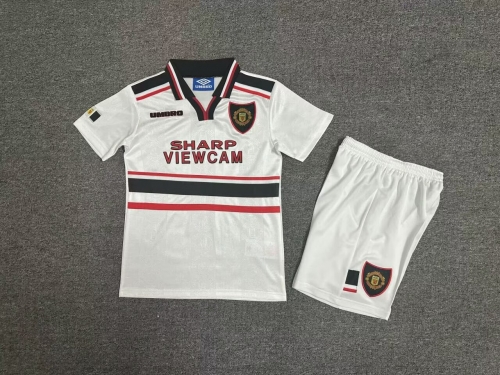 98-99 Manchester United away kids