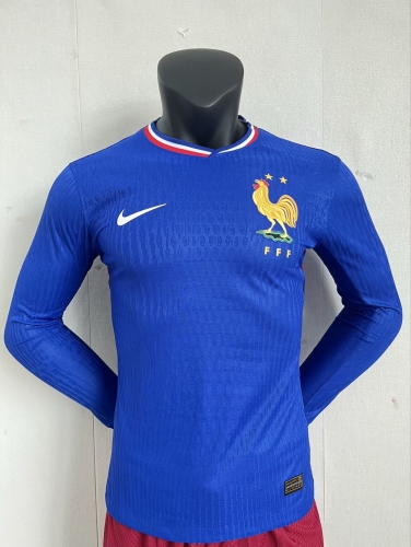24-25 player long sleeved French home court