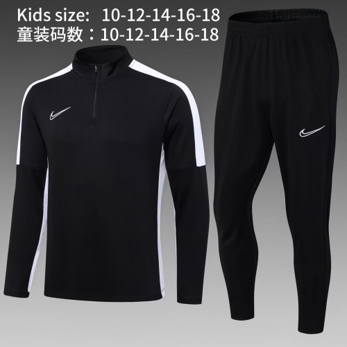 24-25 Nike black children's training suit for children+adults