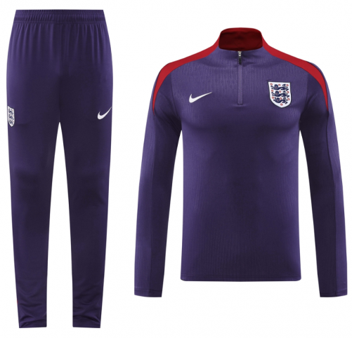 24-25 England Purple Training Suit Set