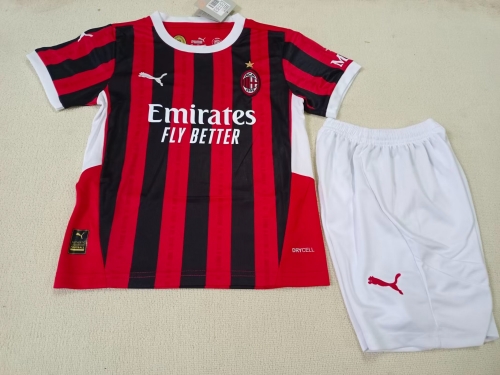 24-25AC Milan Home Kids+Adult Set