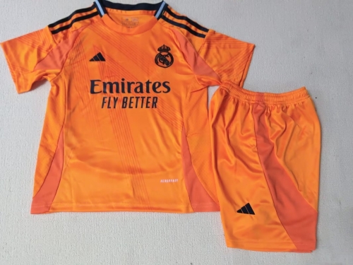 24-25 Real Madrid away kids+adult set