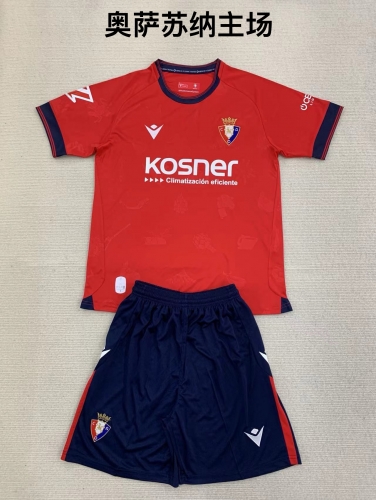 24-25 Osasuna Home Kids+Adult Set