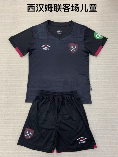 24-25 West Ham United away kids+adult set