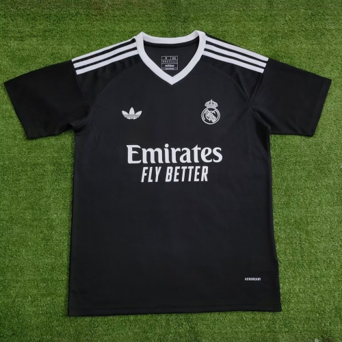 24-25 Real Madrid black training uniform