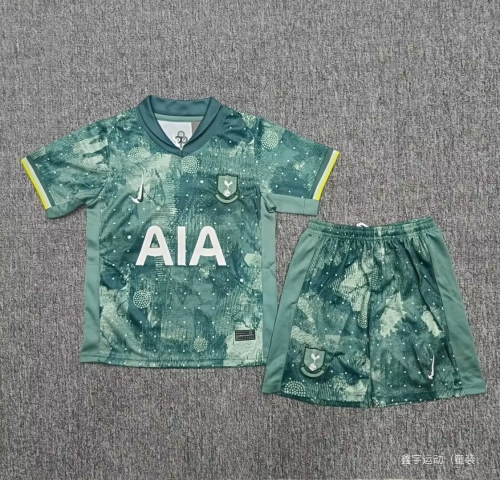 24-25 Tottenham Hotspur 2 away kids+adult set