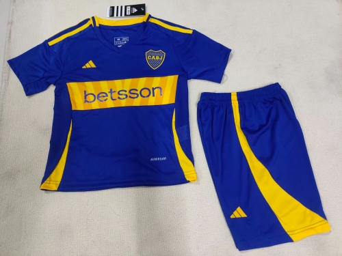 24-25 Boca Juniors Home Kids+Adult Set