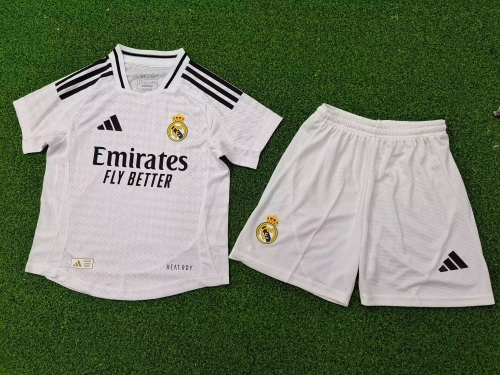 24-25 Real Madrid Home Kids Player Version