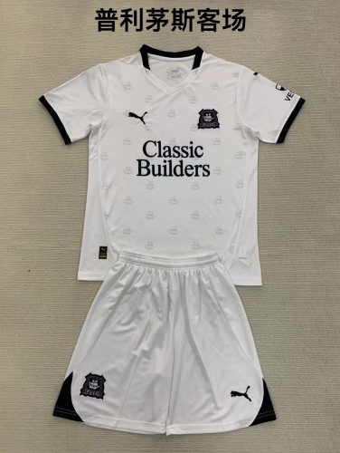 24-25 Plymouth away kids+adult set