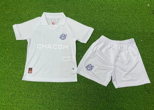 24-25 Marseille 125th Anniversary Edition White Kids Player Edition