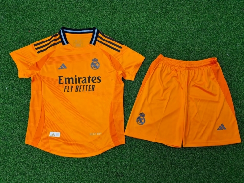 24-25 Real Madrid away kids player version