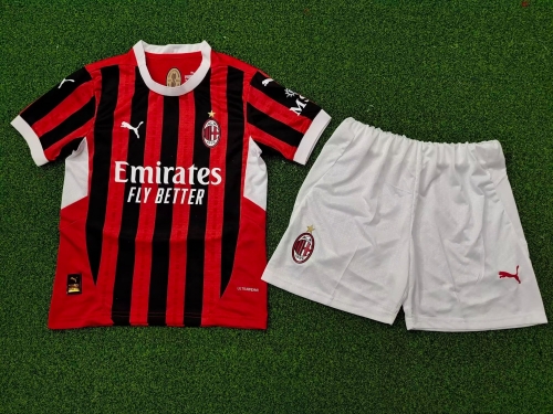 24-25AC Milan Home Kids Player Version