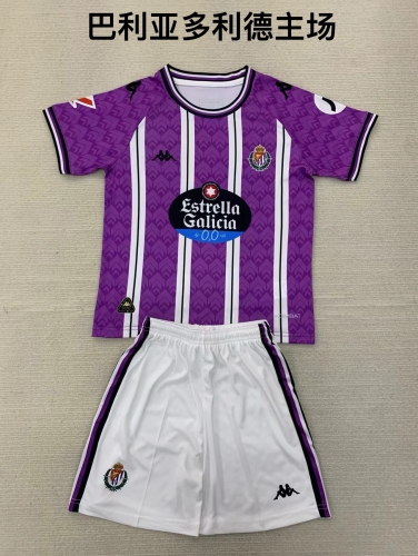 24-25 Valladolid Home Kids+Adult Set