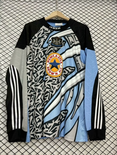 Retro 95-96 Newcastle goalkeeper long sleeved blue