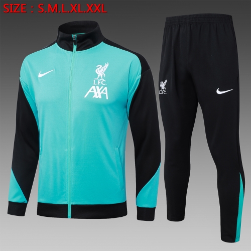 24-25 Long Pull Liverpool Green Training Uniform