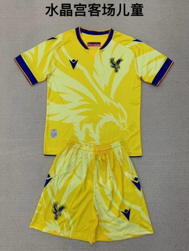 24-25 Crystal Palace away kids+adult set