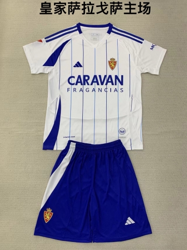 24-25 Zaragoza Home Kids+Adult Set