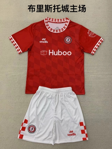 24-25 Bristol City Home Kids+Adult Set