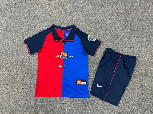 99-00 Barcelona home team kids