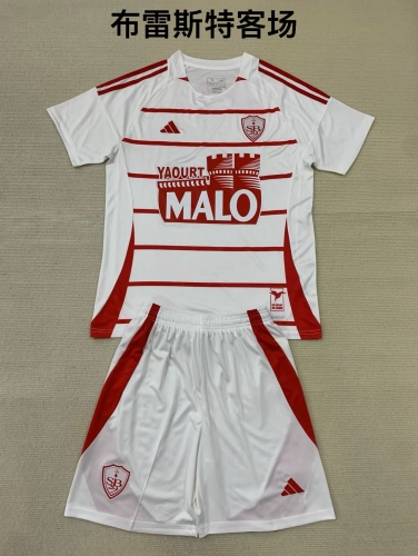 24-25 Brest away kids+adult set