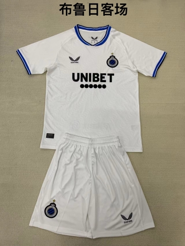 24-25 Bruges away kids+adult set