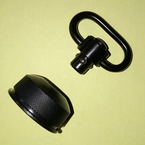 1.25in Push Button Quick Release Swivel Cap Set, REM EXP 12GA Cap Set