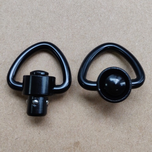 Triangle Shape Loop Push Button Quick Release Swivels