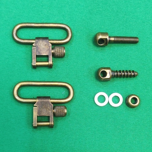 1.25inch 115 Rifle Swivel Set Bronze Finish