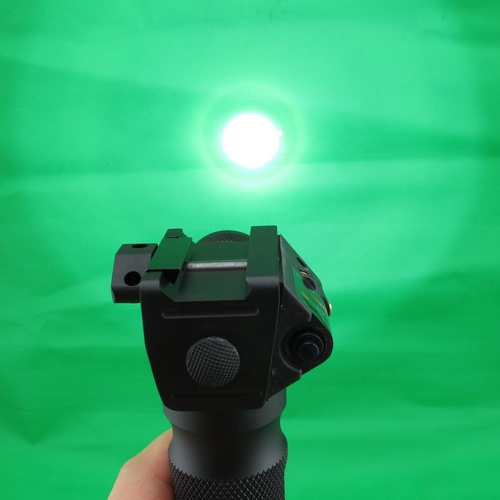 Tactical LED 200 lumens Combo illumination vertical Flashlight Fits 21mm Weaver Picatinny rail with Red Dot Laser