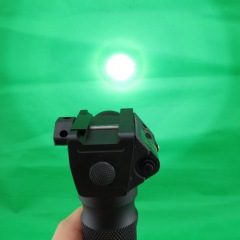 Tactical LED 200 lumens Combo illumination vertical Flashlight Fits 21mm Weaver Picatinny rail with Red Dot Laser
