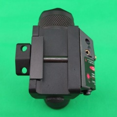 Tactical LED 200 lumens Combo illumination vertical Flashlight Fits 21mm Weaver Picatinny rail with Red Dot Laser