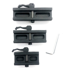 20mm rails Detachable Tactical 5 slots Picatinny Riser Scope Lever Mount Base Adapter