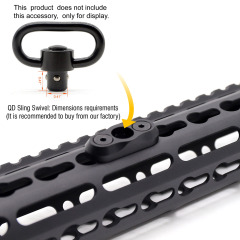 Economic Keymod Rail Handguard Sling base mount adapter