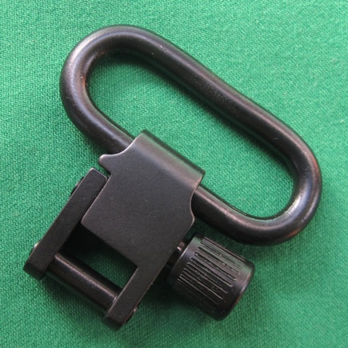 HIGH END NEW SWIVEL: Stainless Steel Made QD Rifle Swivel for Customized Leather Slings-Black finish